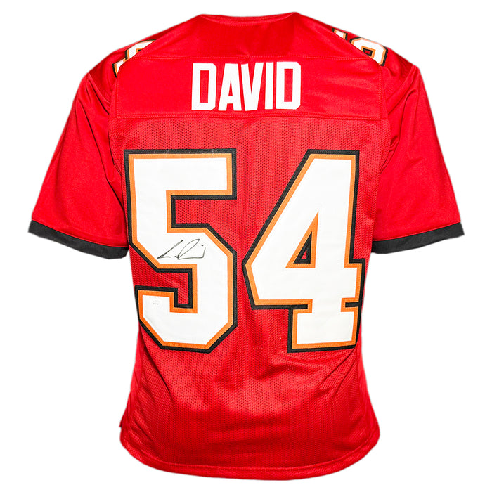 Lavonte David Signed Tampa Bay Red Football Jersey (JSA)