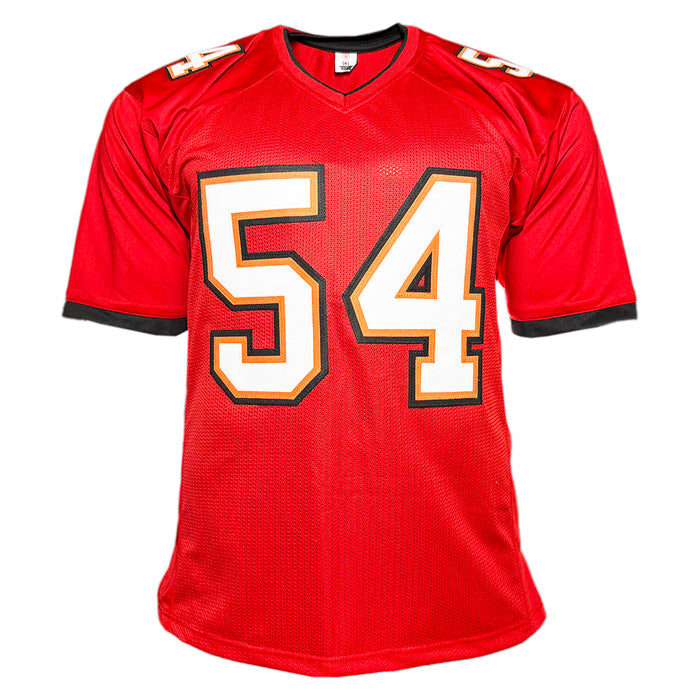 Lavonte David Signed Tampa Bay Red Football Jersey (JSA)