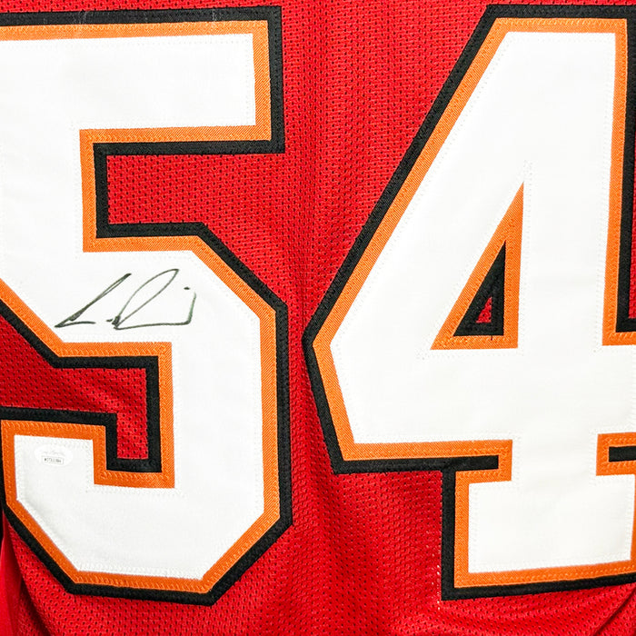 Lavonte David Signed Tampa Bay Red Football Jersey (JSA)