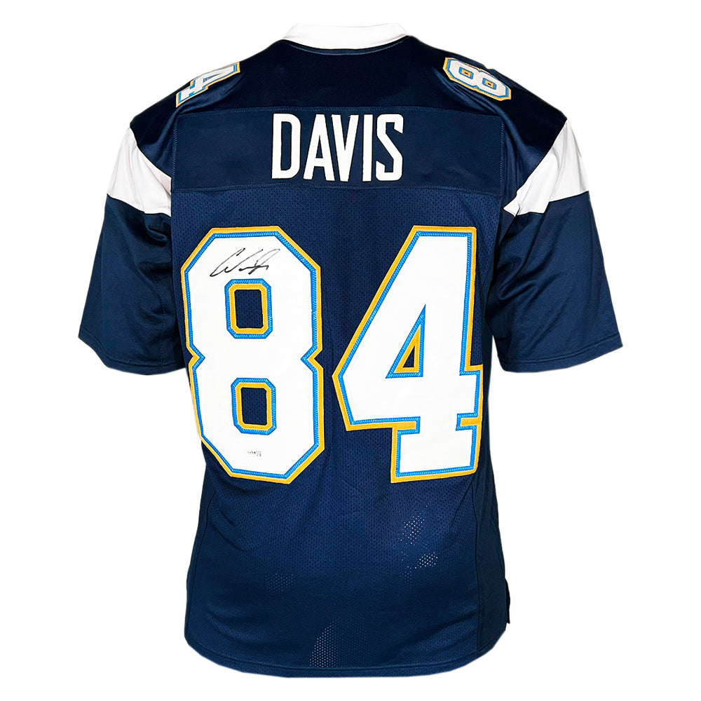 Craig Davis Signed San Diego Navy Football Jersey (JSA)