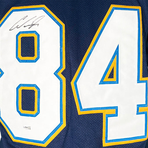 Craig Davis Signed San Diego Navy Football Jersey (JSA)