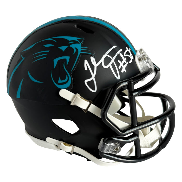 Thomas Davis Sr Signed Carolina Panthers Alt 2022 Speed Mini Football Helmet (JSA)
