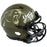 Thomas Davis Sr Signed Carolina Panthers Salute to Service Mini Football Helmet (JSA)