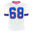 Joe DeLamielleure Signed HOF 03 Inscription Buffalo White Football Jersey (Beckett)