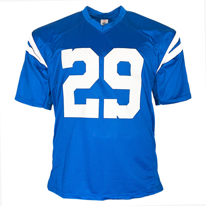 Eric Dickerson Signed HOF Indianapolis Blue Football Jersey (Beckett)