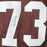 Doug Dieken Signed Cleveland Brown Football Jersey (JSA)