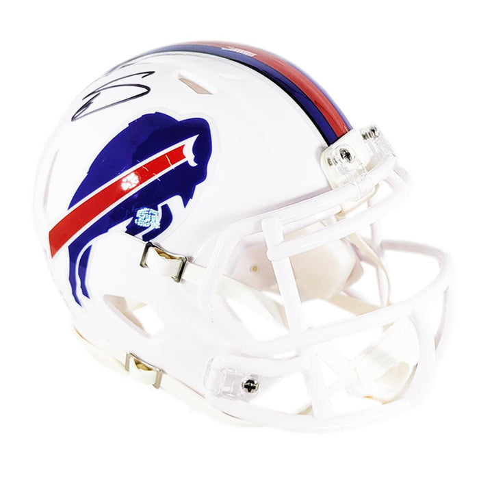 Stefon Diggs Signed Buffalo Bills Speed Mini Football Helmet (Beckett) - RSA