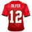 Trent Dilfer Signed Tampa Bay Red Football Jersey (Beckett)