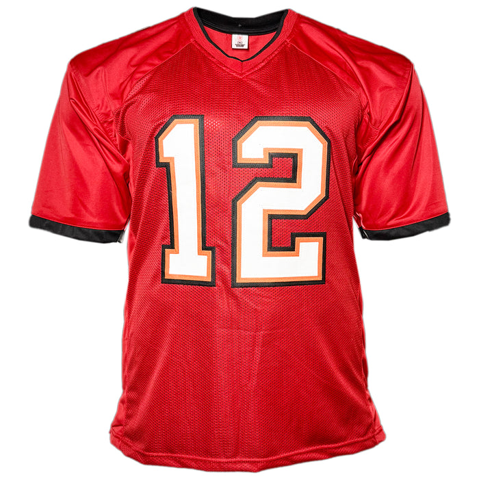 Trent Dilfer Signed Tampa Bay Red Football Jersey (Beckett)