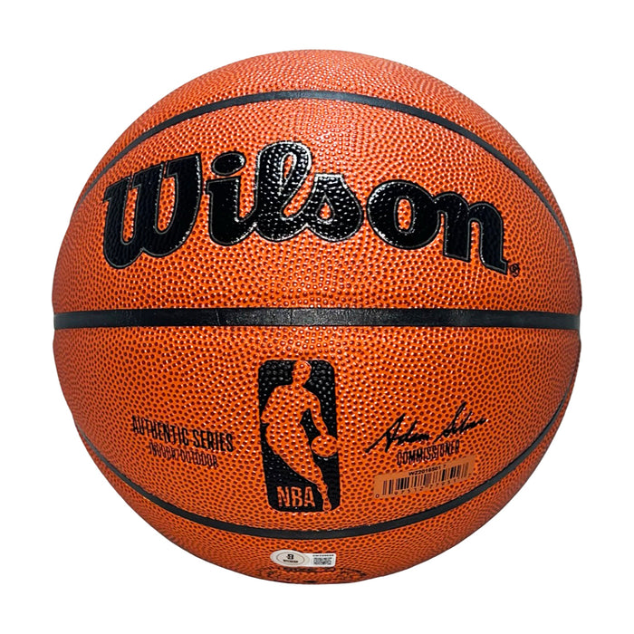 Vlade Divac Signed Wilson Authentic Basketball (Beckett)