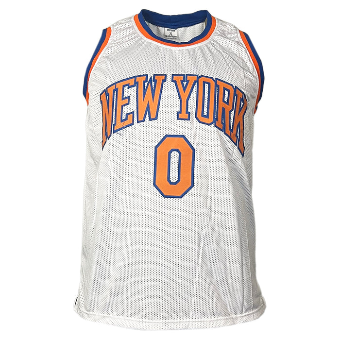 Donte Divincenzo Signed New York White Basketball Jersey (Beckett)