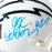 J.K. Dobbins Signed Los Angeles Chargers Salute to Service 2024 Mini Football Helmet (JSA)