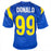 Aaron Donald Signed Los Angeles Royal Blue Football Jersey (Beckett)