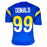 Aaron Donald Signed Los Angeles Blue Current Style Football Jersey (Beckett)
