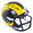 Aaron Donald Signed Los Angeles Rams Rivalries Speed Mini Football Helmet (Beckett)