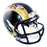 Aaron Donald Signed Los Angeles Rams Throwback 00-16 Speed Mini Football Helmet (Beckett)