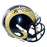 Aaron Donald Signed Los Angeles Rams Throwback 00-16 Speed Mini Football Helmet (Beckett)