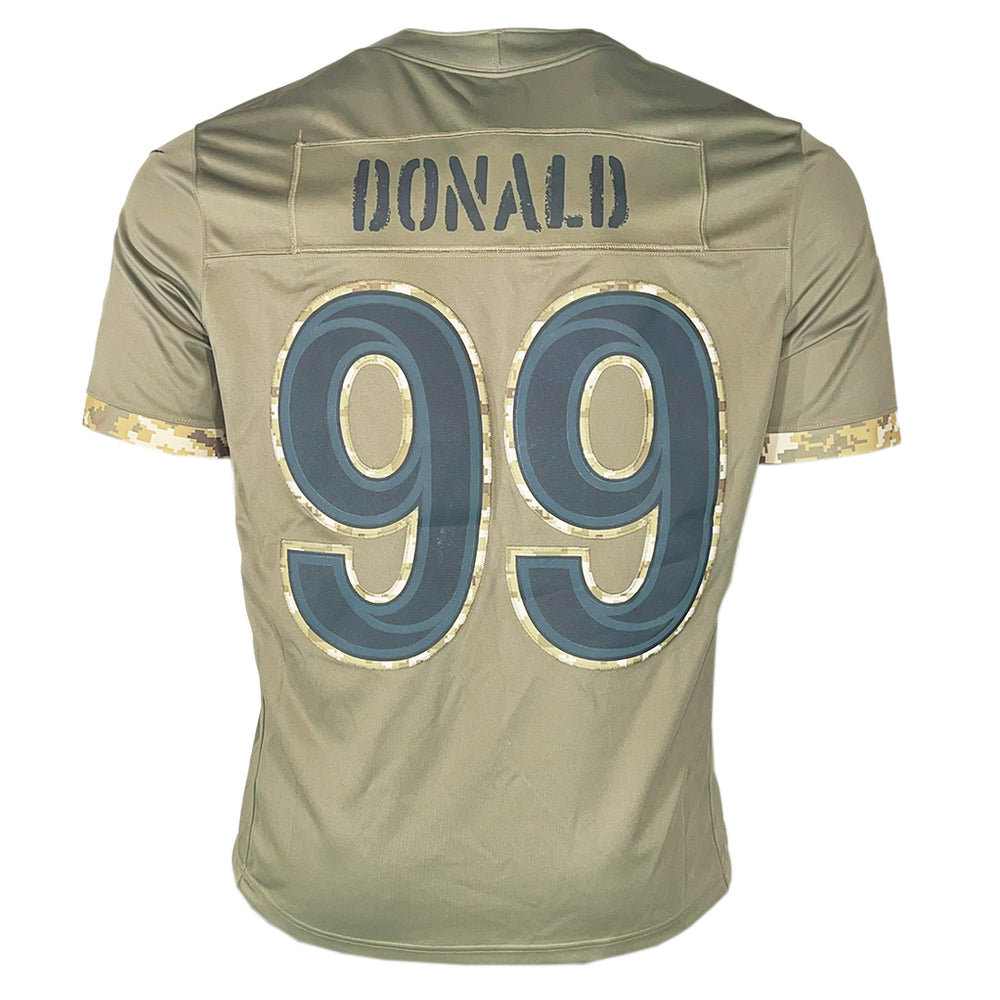 Aaron Donald Authentic Los Angeles Rams Salute Limited XL Unsigned Nike Football Jersey