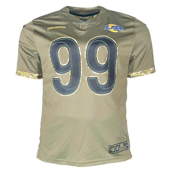 Aaron Donald Authentic Los Angeles Rams Salute Limited XL Unsigned Nike Football Jersey
