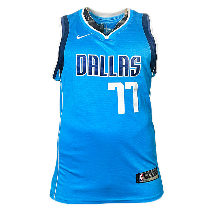 Luka Doncic Signed Dallas Mavericks Nike Icon Edition Basketball Jersey (PSA)