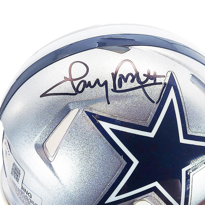Tony Dorsett Signed Dallas Cowboys Speed Mini Football Helmet (Beckett) - RSA