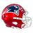 DeMario Douglas Signed Pop Inscription New England Patriots Flash Speed Full-Size Replica Football Helmet (Beckett)