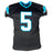 Rico Dowdle Signed Carolina Black Game Style Football Jersey (JSA)
