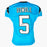 Rico Dowdle Signed Carolina Blue Game Style Football Jersey (JSA)