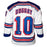 Ron Duguay Signed New York White Hockey Jersey (JSA)