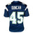 Speedy Duncan Signed San Diego Navy Football Jersey (JSA)