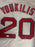 Kevin Youkilis Signed Yooouk Inscription Boston Grey Baseball Jersey (JSA)