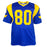 Henry Ellard Signed Los Angeles Blue Football Jersey (JSA)