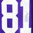 Carl Eller Signed HOF 04 Inscription Minnesota Purple Football Jersey (JSA)