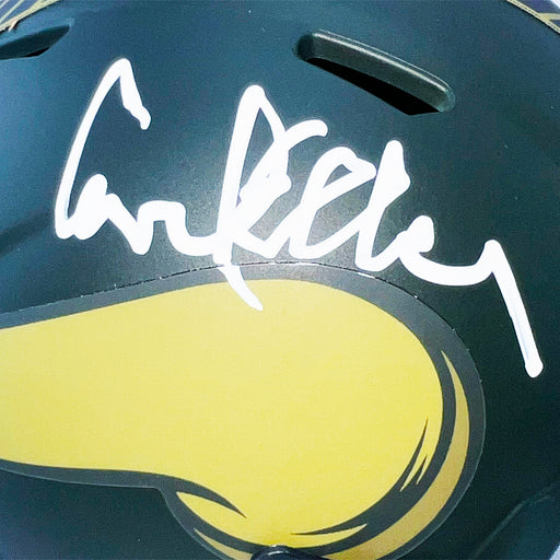 Carl Eller Signed Minnesota Vikings Salute 2025 Mini Football Helmet (Beckett)