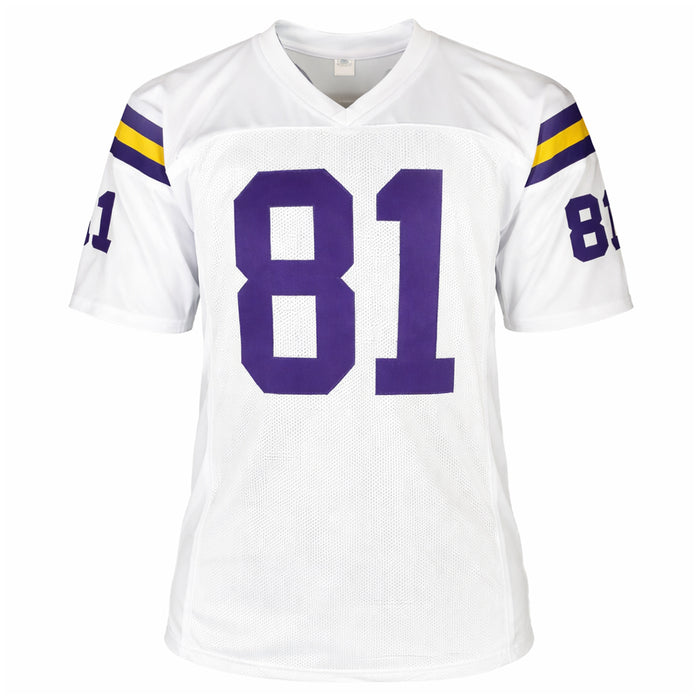 Carl Eller Signed Minnesota White Football Jersey (Beckett)