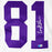Carl Eller Signed Minnesota White Football Jersey (Beckett)