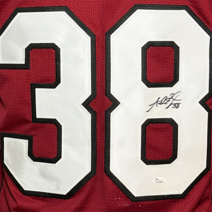 Andre Ellington Signed Arizona Red Football Jersey (JSA)