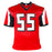 Kaden Elliss Signed John 3:16 Inscription Atlanta Red Football Jersey (JSA)