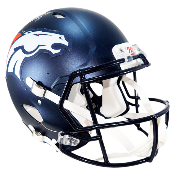 John Elway Signed Denver Broncos Authentic 2024 Speed Full-Size Football Helmet (Beckett)