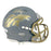 John Elway Signed Denver Broncos Slate Alternate Speed Mini Football Helmet Gold Ink (JSA)