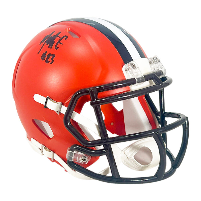 Martin Emerson Jr Signed Cleveland Browns Speed Mini Football Helmet ( — RSA