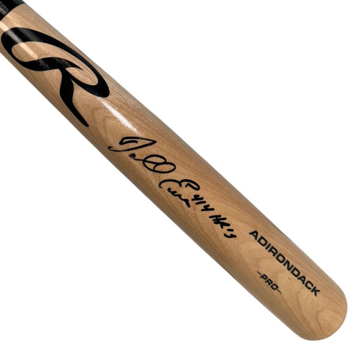 Darrell Evans Signed 414 HR's Inscription Rawlings Blonde Baseball Bat (JSA)