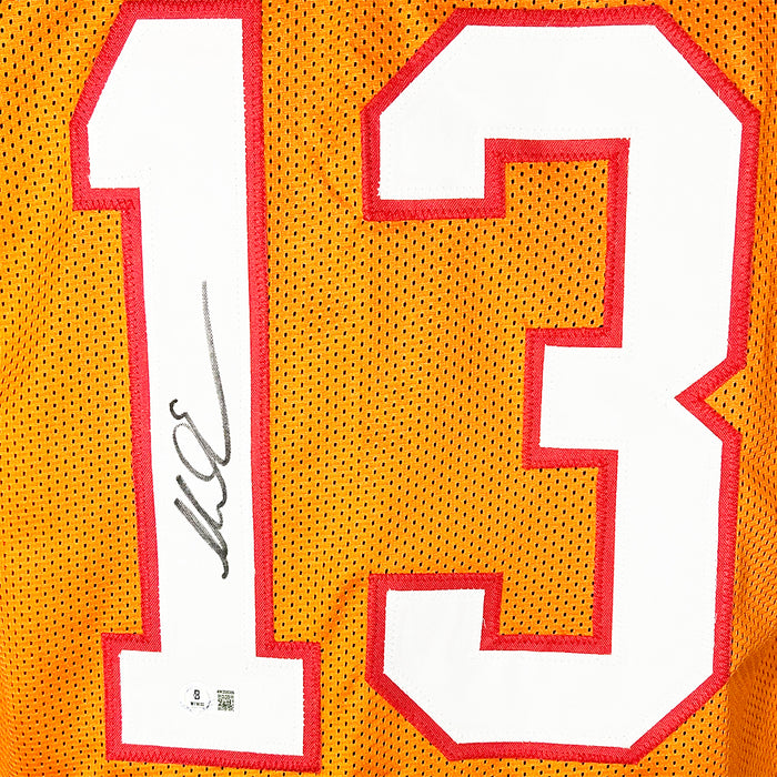 Mike Evans Signed Tampa Bay Orange Football Jersey (Beckett)