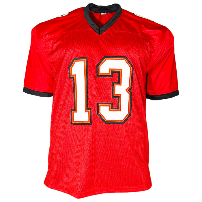 Mike Evans Signed Tampa Bay Pro Red Football Jersey (Beckett)