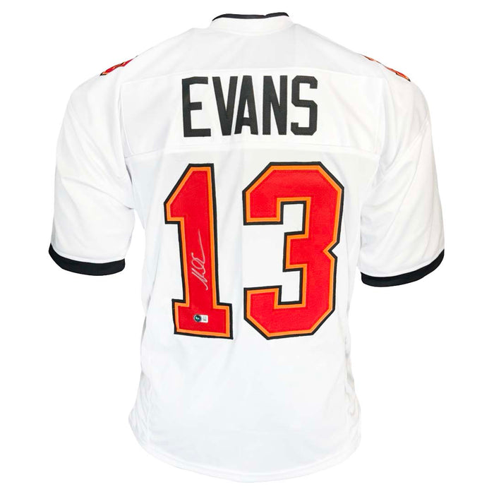 Mike Evans Signed Jersey Tampa Bay Bucs White (Beckett) RSA