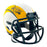 Marshall Faulk Signed HOF 20XI Inscription Los Angeles Rams Lunar Mini Football Helmet (Beckett)