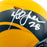 Marshall Faulk Signed Los Angeles Rams Rave Mini Football Helmet (Beckett)