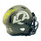 Marshall Faulk Signed HOF 20XI Yellow Ink Inscription Los Angeles Rams Salute to Service Mini Football Helmet (Beckett)