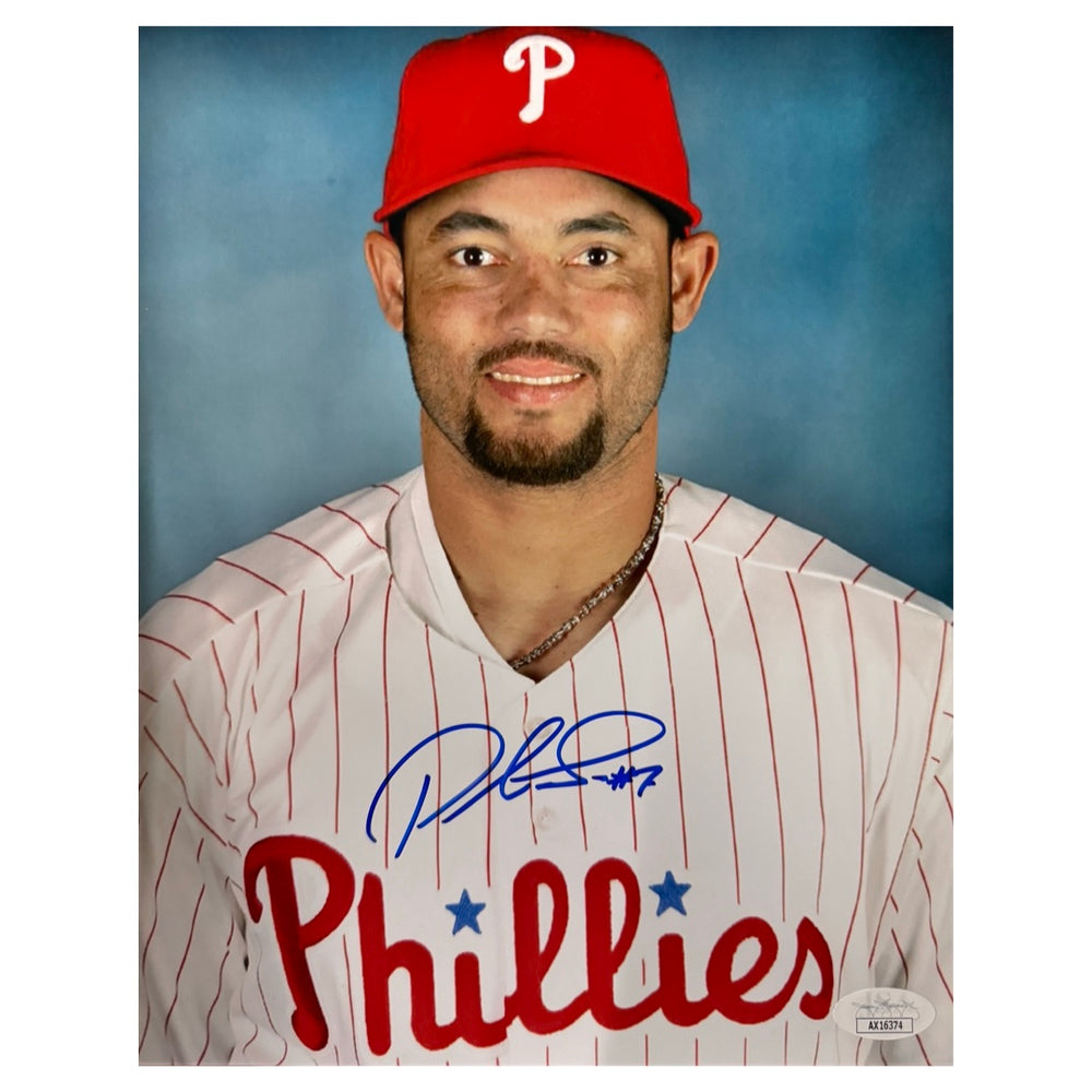 Pedro Feliz Signed Philadelphia Pose 1 Baseball 8x10 Photo (JSA)