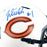 Justin Fields Signed Chicago Bears Lunar Eclipse Speed Full-Size Replica Football Helmet (Beckett)